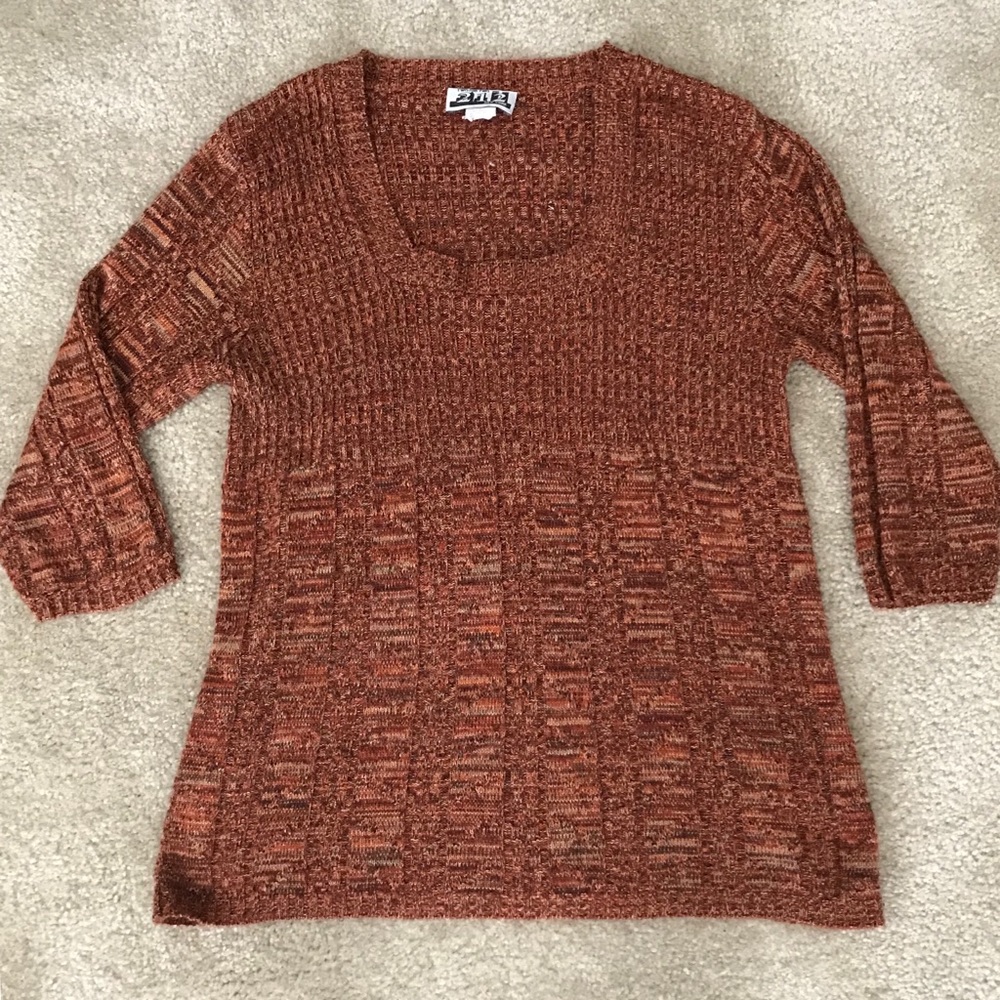 Two One Two - Sweater, Multi-Color, Size LG